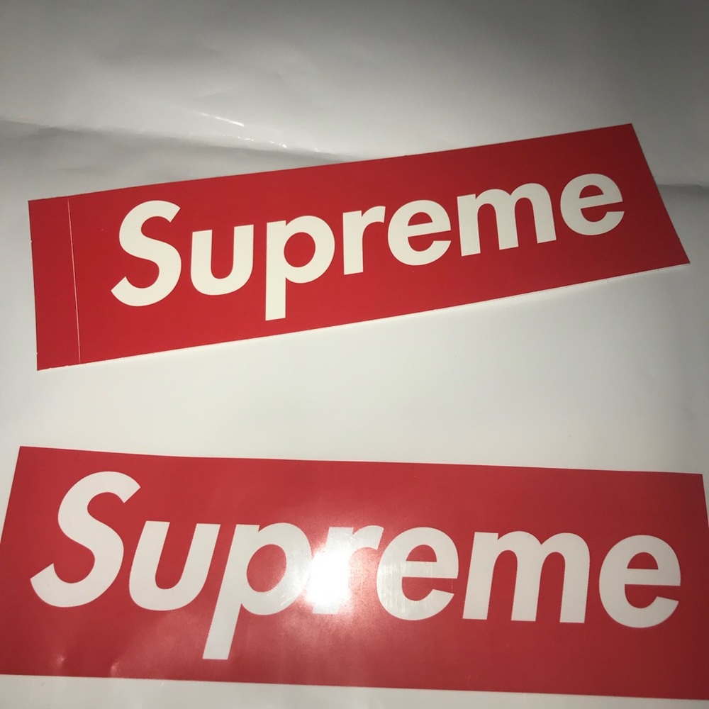 Supreme Box Logo Sticker